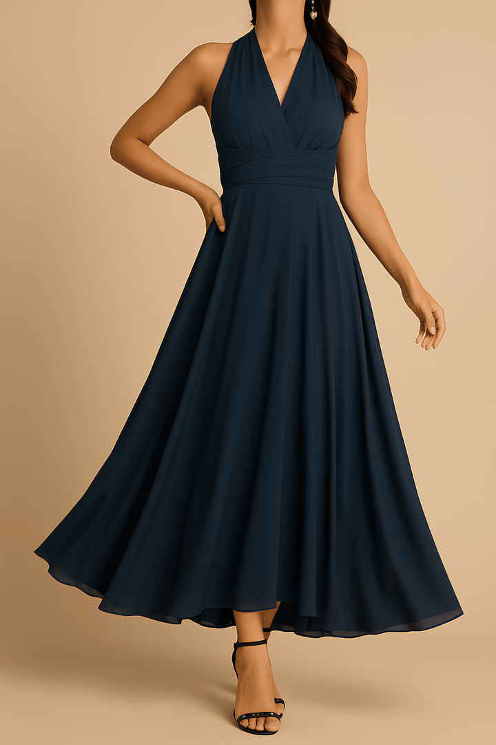 Navy Wedding Guest Dress