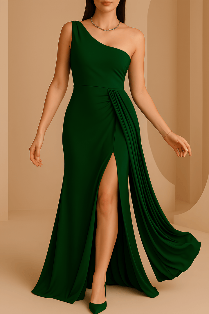 Green Wedding Guest Dress