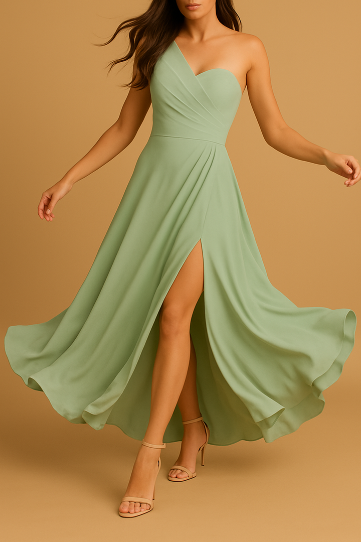 Green Wedding Guest Dress