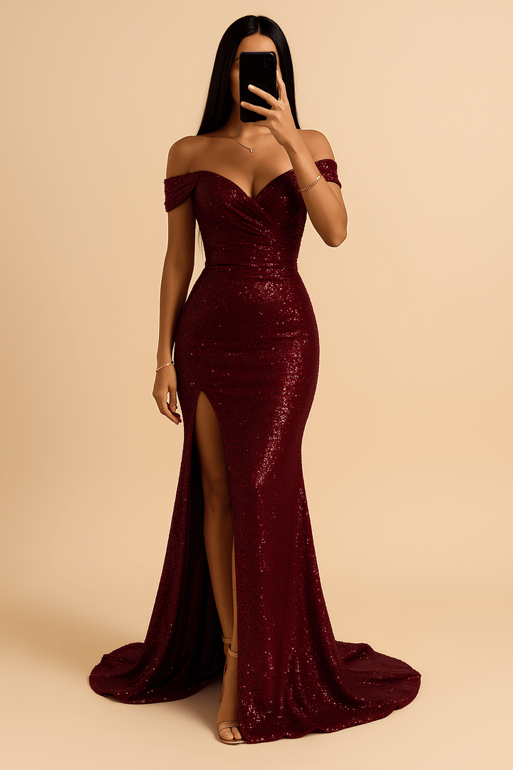 Red Wedding Guest Dress